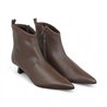 botin corte irregular tacon 6cm