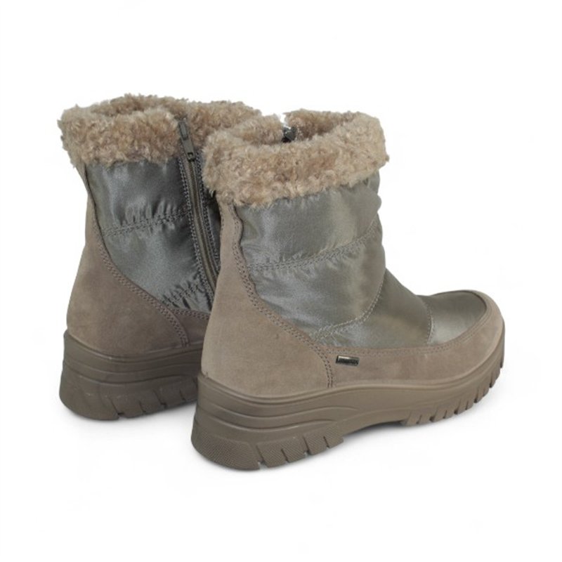 botin casual combinado con forro menbrana impermeable