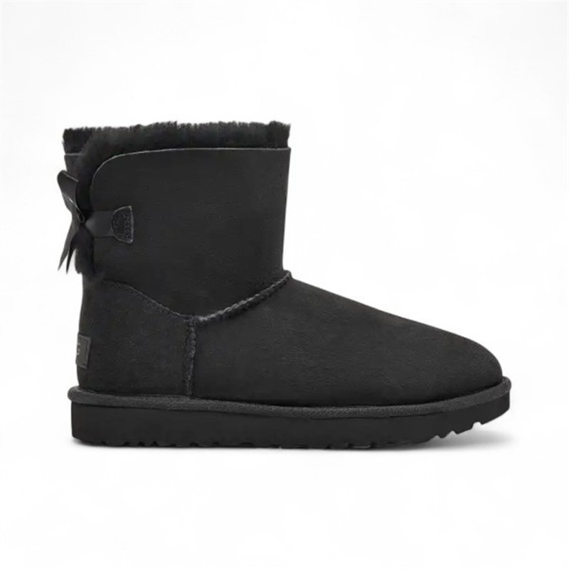 UGG MINI BALEY BOW BLACK