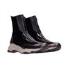 botin casual con cremallera frontal en strech linea kansas