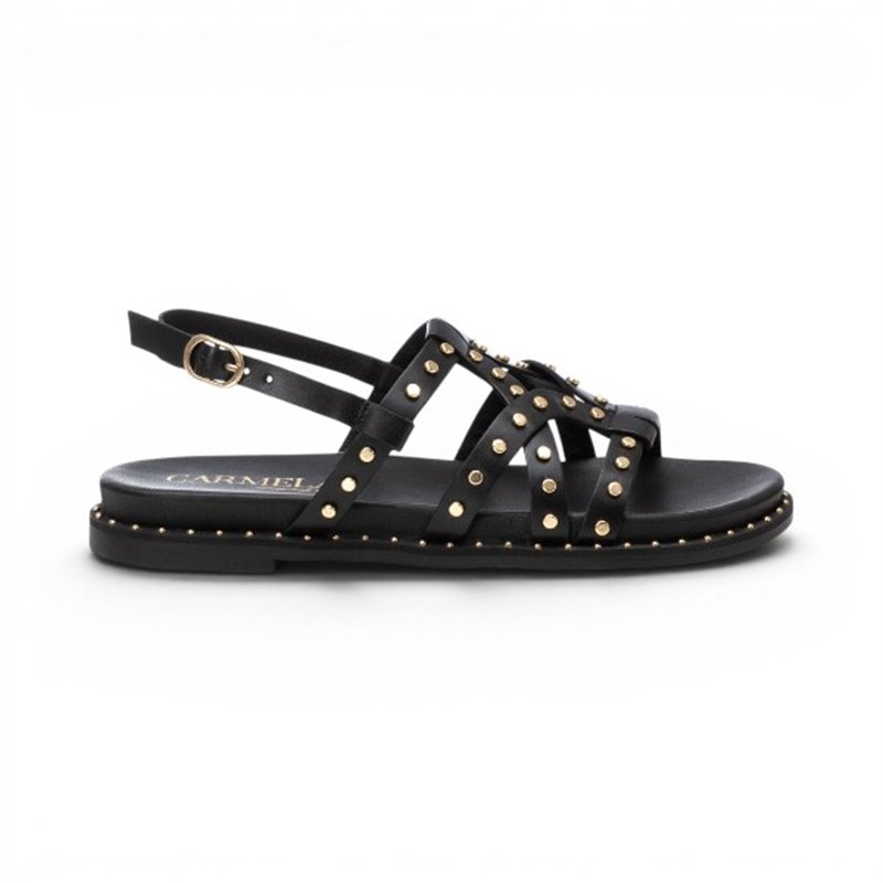 sandalia con apliques planta bio