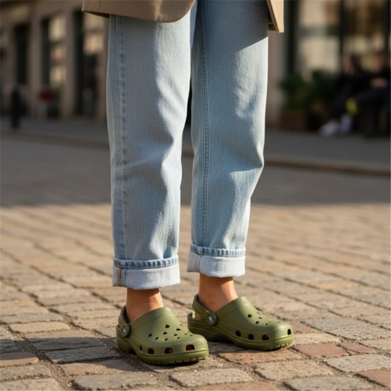 Crocs Zueco Classic Verde