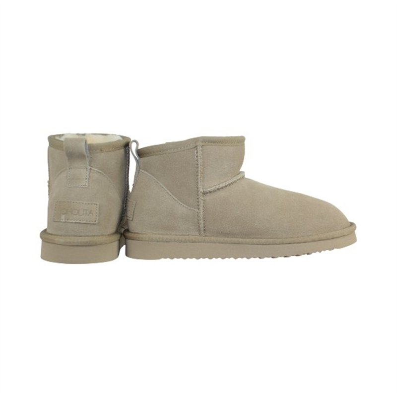 botin forrado pelo piel tratada con impermeabilizante
