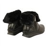 botin casual piel con cremallera exterior con forro impermeable de goretex