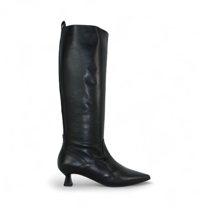 bota con tacon fino 5 cm modelo botak