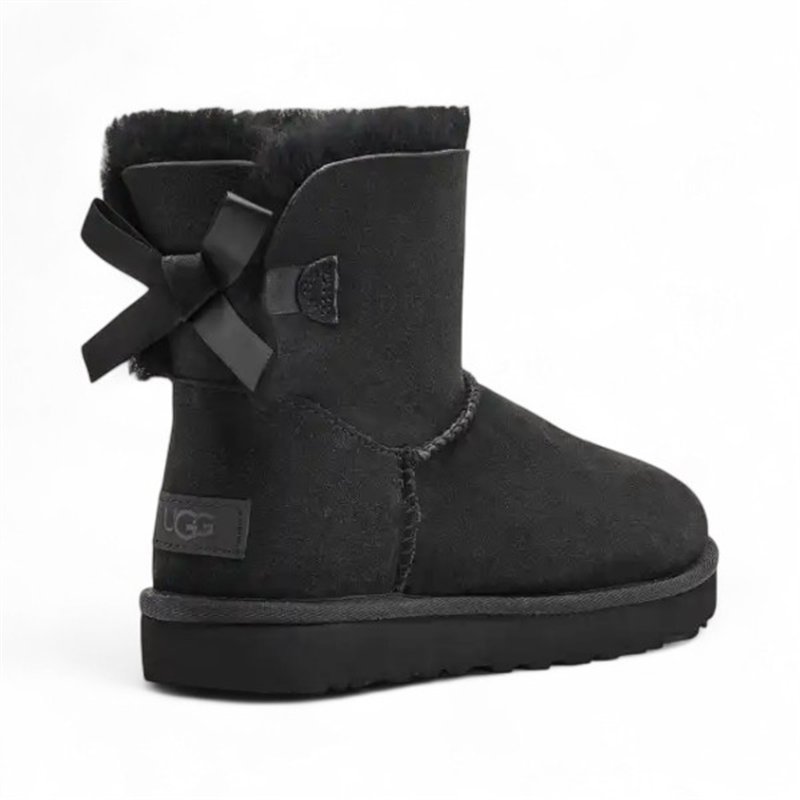 UGG MINI BALEY BOW BLACK