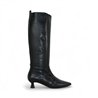 bota con tacon fino 5 cm modelo botak