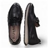 zapato mocasin casual con aplique metal linea loira