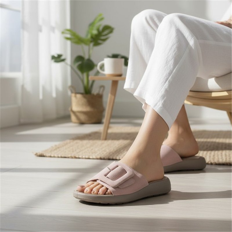 Igi&co sandalia velcro rosa
