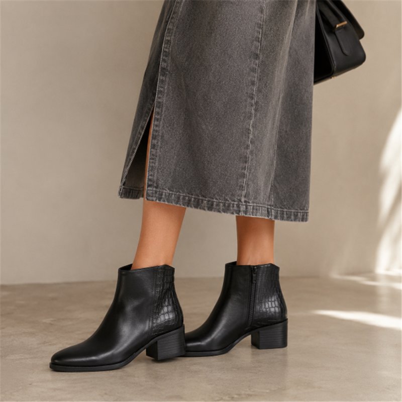 Lolas Botin combi coco negro