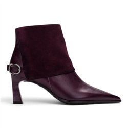 Hispanitas Botin Paris solapa burdeos