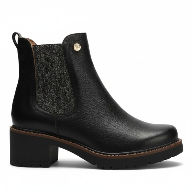 Pitillos botin chelsea negro
