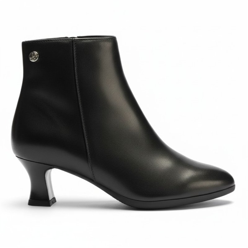 Pitillos botin tacon negro