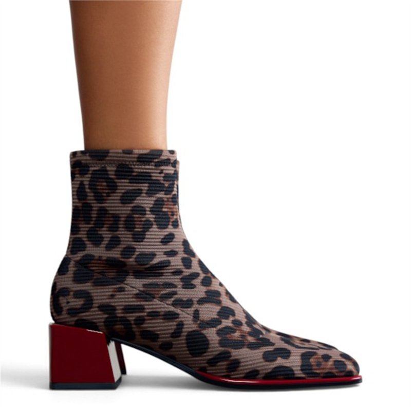 Gioseppo botin elastico print