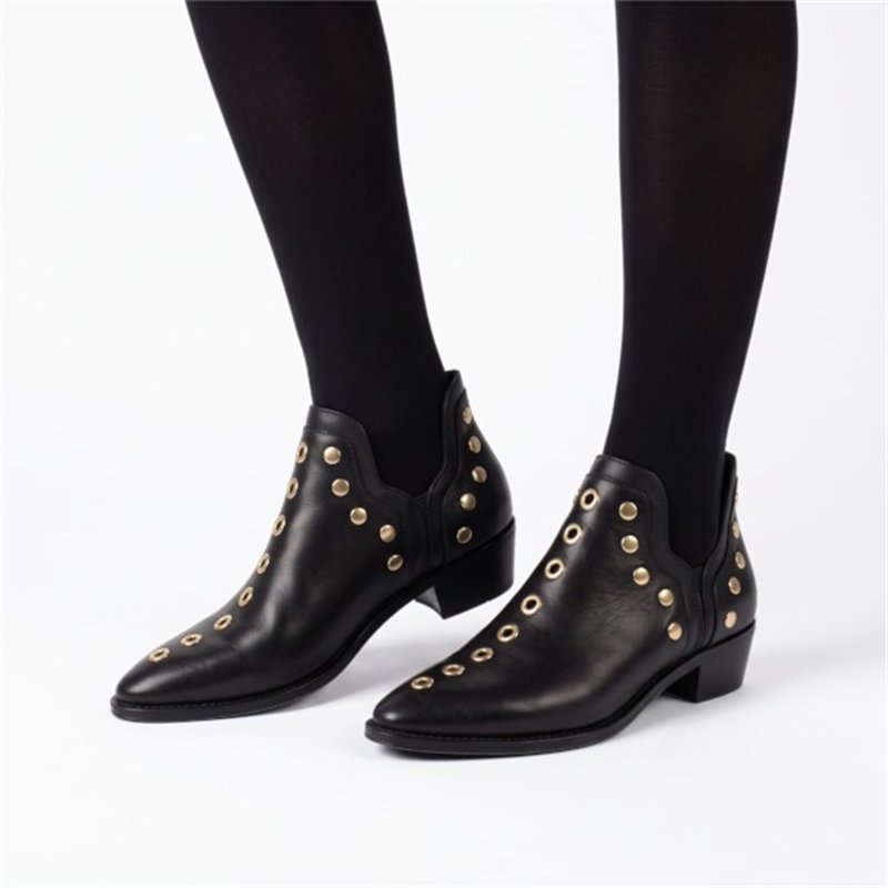 Another trend botin piel cow micros