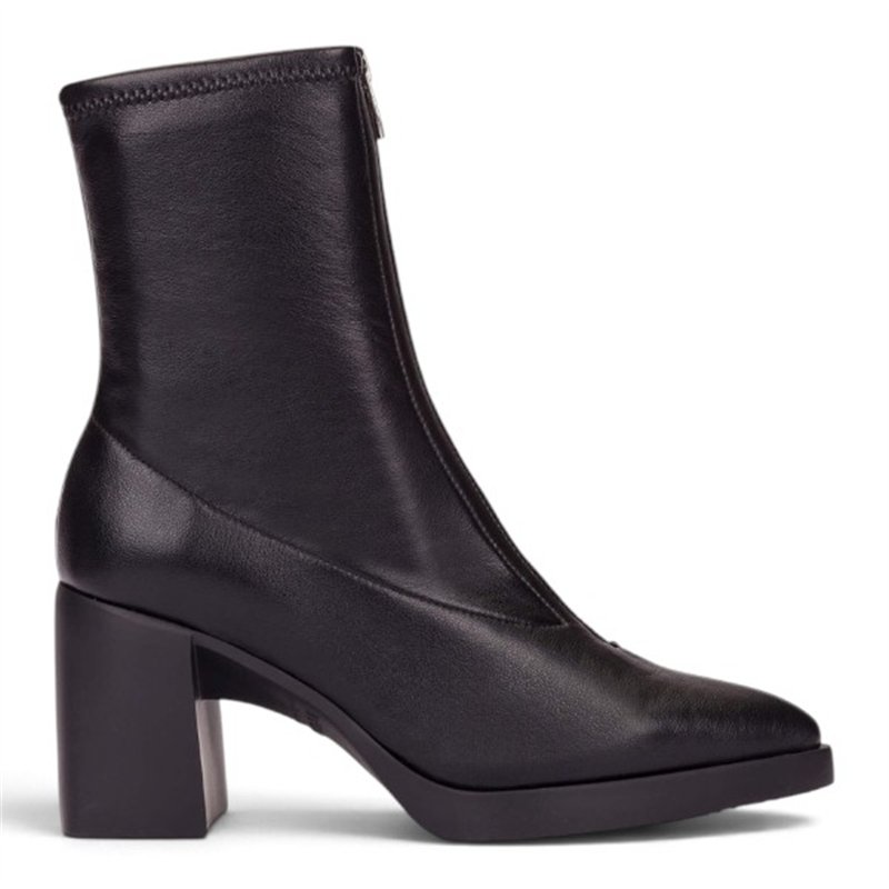 Wonders botin Vera cremallera negro
