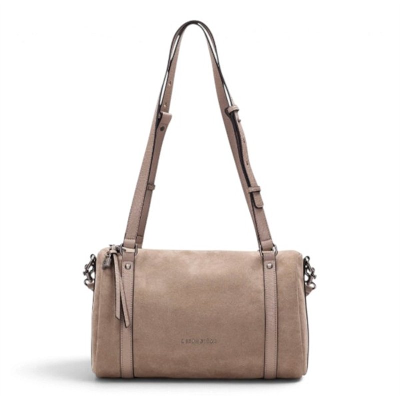 Hispanitas bolso tipo bowling beige