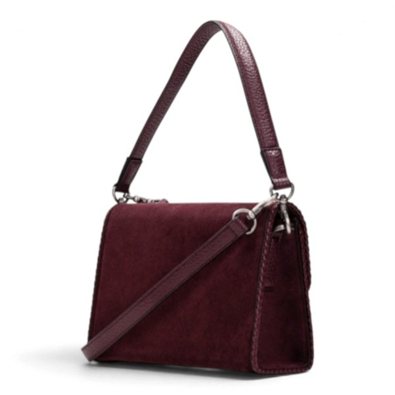 Hispanitas bolso de hombre burdeos