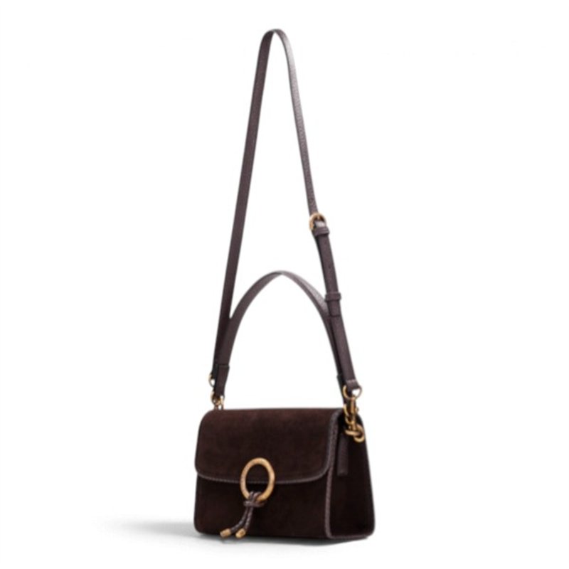 Hispanitas bolso de hombre marron