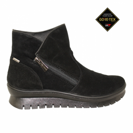 botin casual con cremallera transversal y forro con menbrana goretex