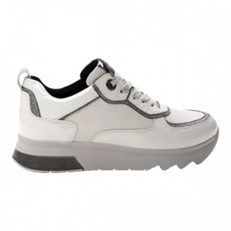 deportiva con tecnologia blusoft memory y plantilla extraible con cuña de 4cm made in italy