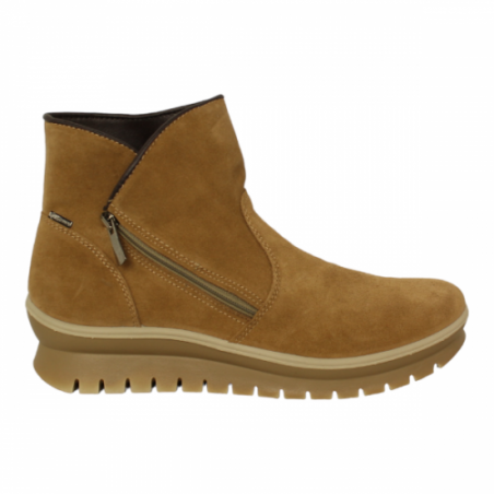 botin casual piel con cremallera exterior con menbrana impermeable goretex