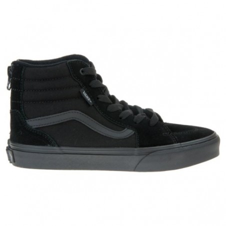 Vans filmore hi zip black black