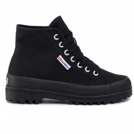 SUPERGA ALPINA ANKLE BOOTS FULL BLACK