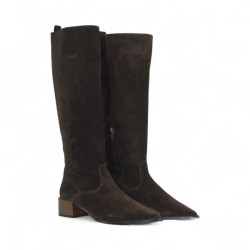 bota con tacon 5 cm y piso cerco modelo niah