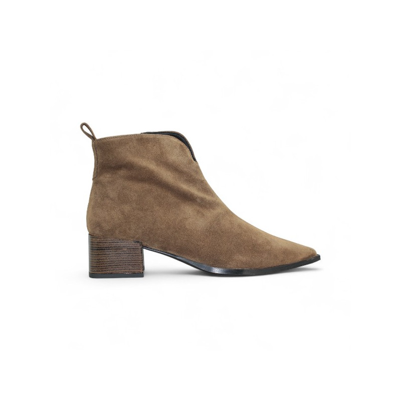 botin tacon 5cm con piso cerco