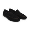 mocasin con copete cosido manual