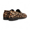 mocasin piel print leo linea oxford