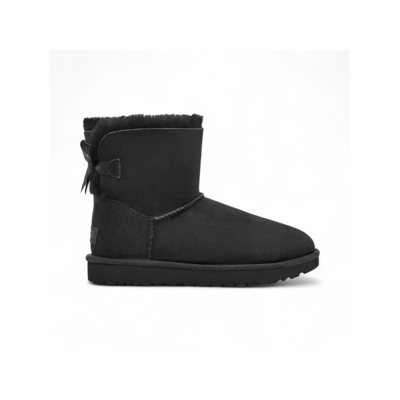 UGG MINI BALEY BOW BLACK