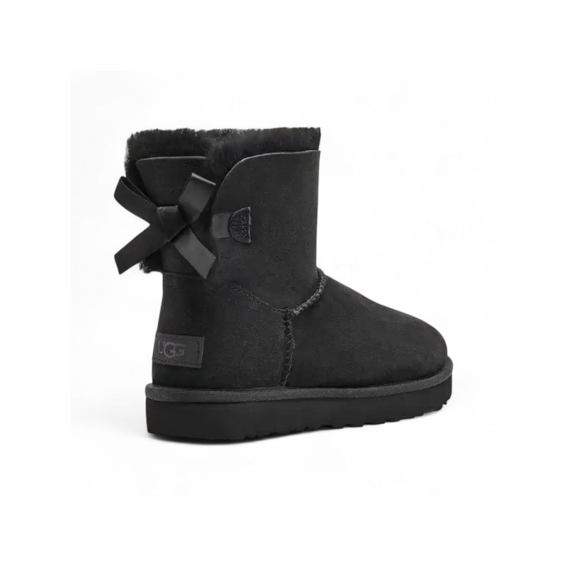 UGG MINI BALEY BOW BLACK