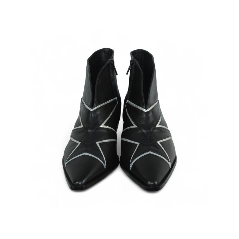 botin con piez estrella