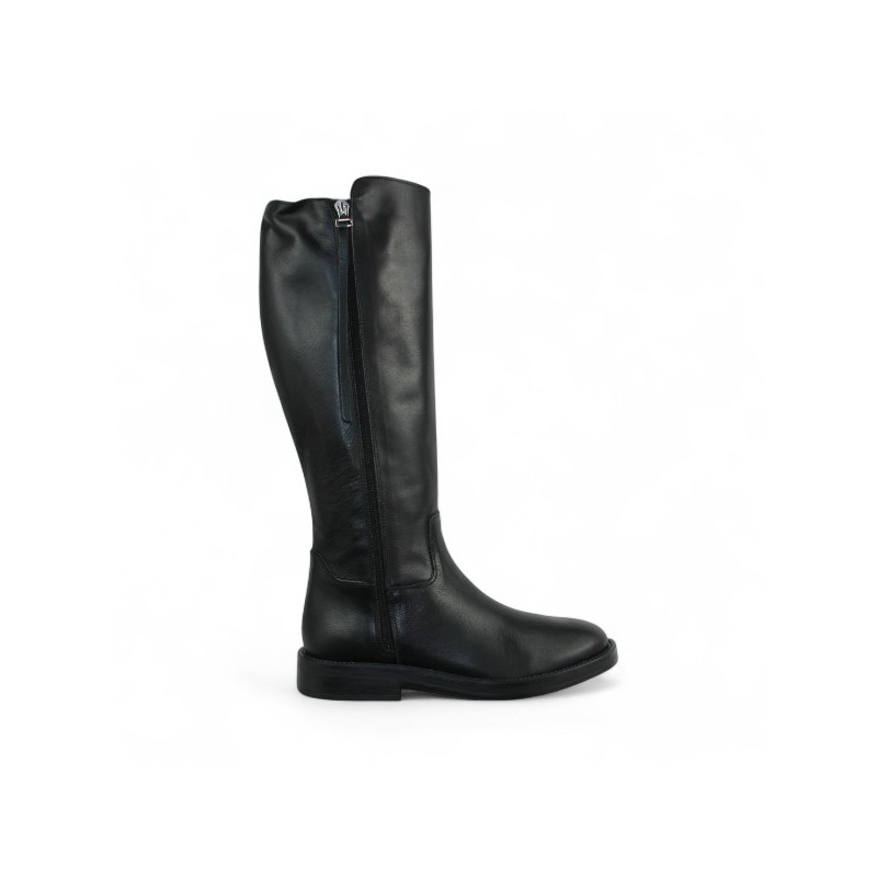 bota con cremallera exterior