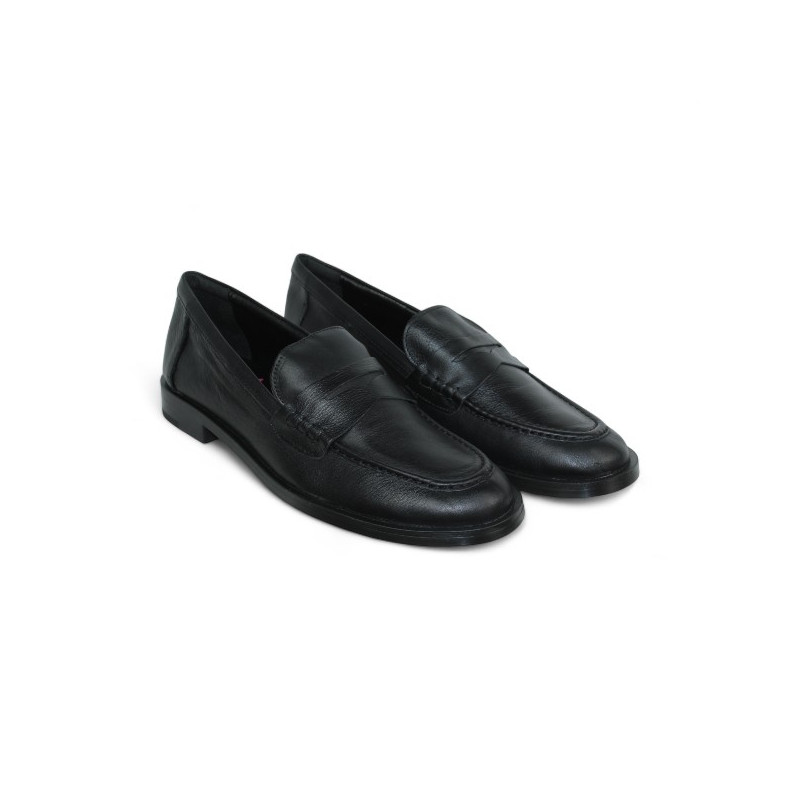 mocasin piel piso flexible