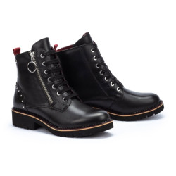 botin con cordon y cremallera lateral con suela antideslizante plantilla acolchada