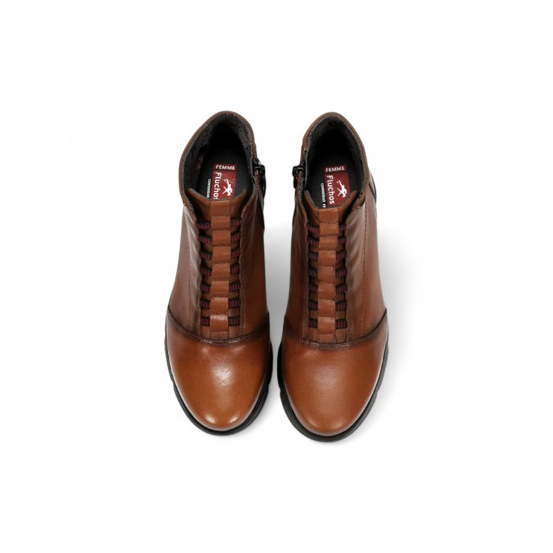 botin con piso goma 4 cm linea bona cierre elasticos