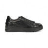 deportivo casual con cremallera lateral y piel charol linea pompas