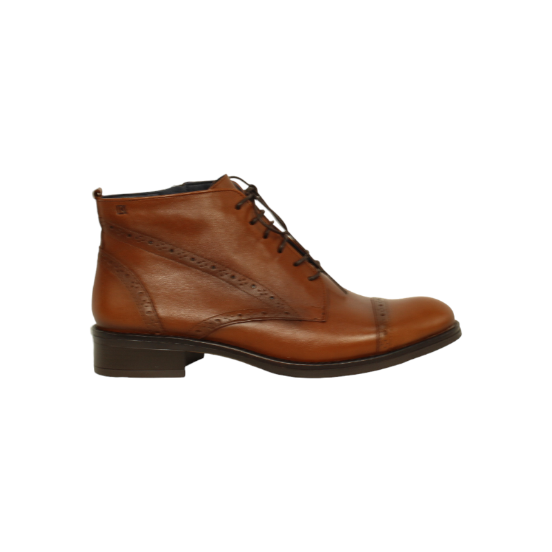 botin cordon piel linea lakiris fabricado en españa