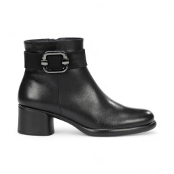 botin tacon 4 con hebilla lateral en la caña