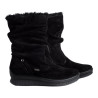 bota con caña arrugada forrada pelo con menbrana impermeable