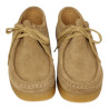 zapato tipo walabee piel velour modelo bee