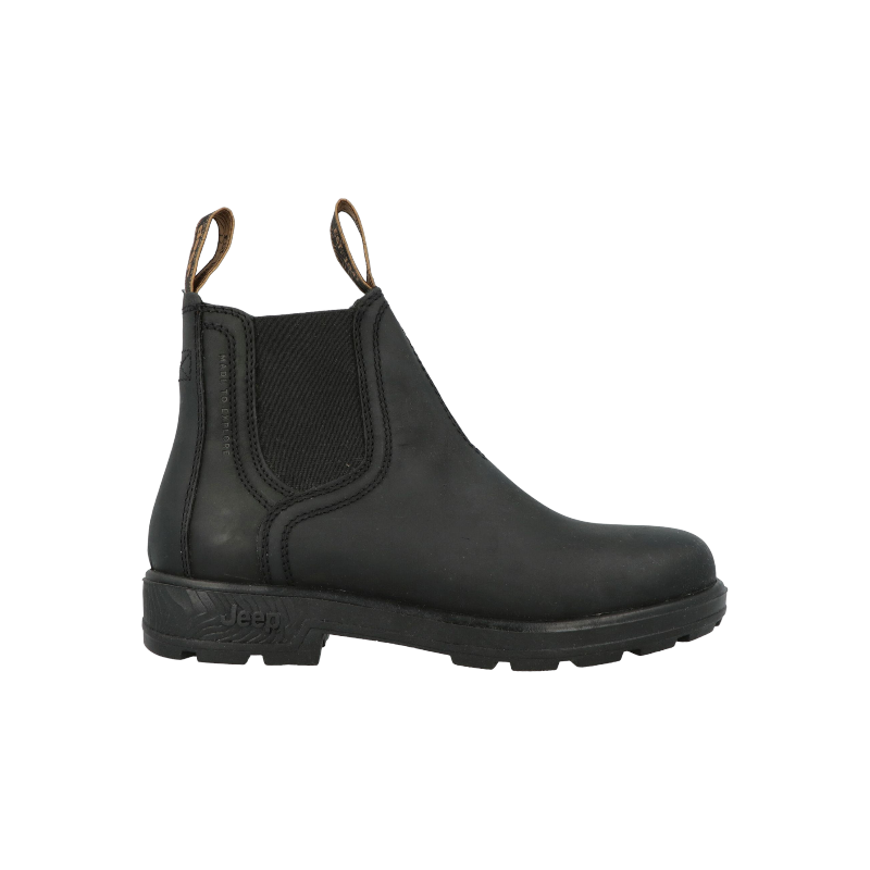 botin chelsea con piso caucho modelo compass quad