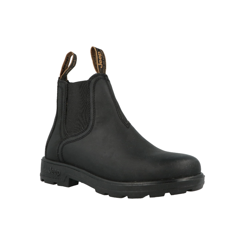 botin chelsea con piso caucho modelo compass quad