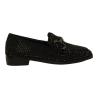 mocasin banda estribo con incrustacion cristales