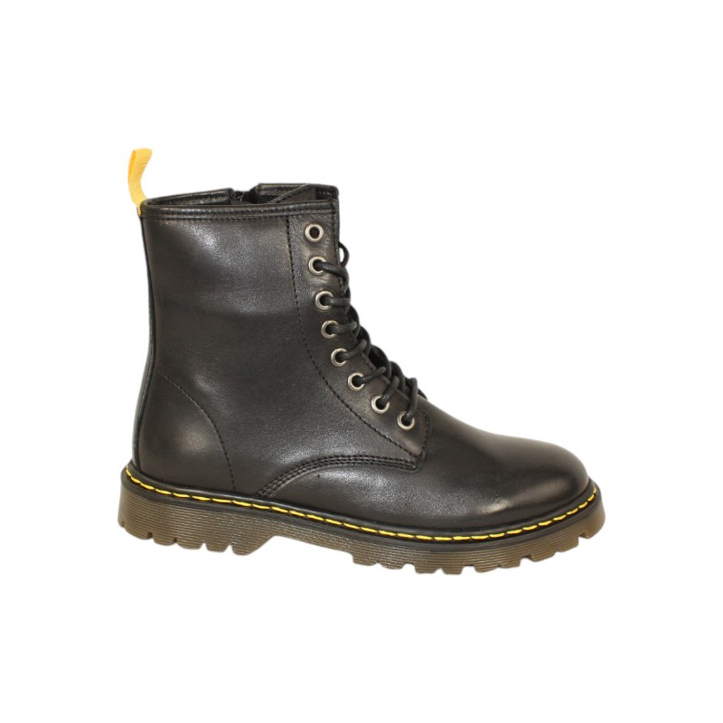 bota tipo comando con hilo contrastado modelo tag