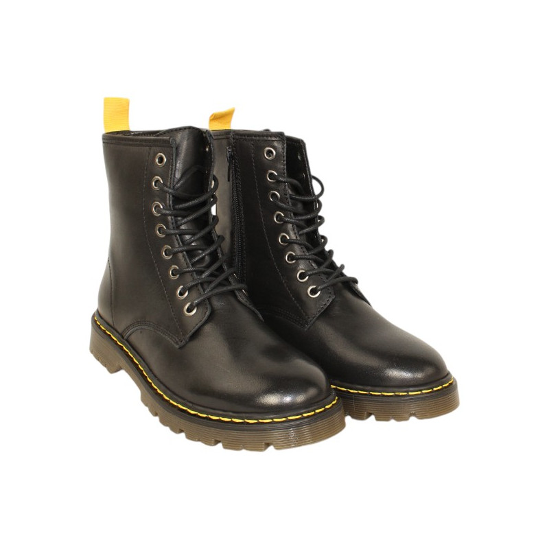 bota tipo comando con hilo contrastado modelo tag
