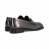 mocasin piel metalizada linea oxford